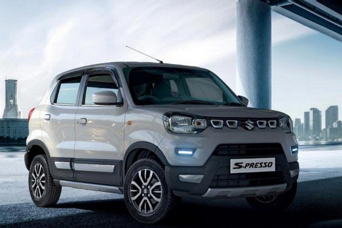 2019 maruti s-presso three quarter