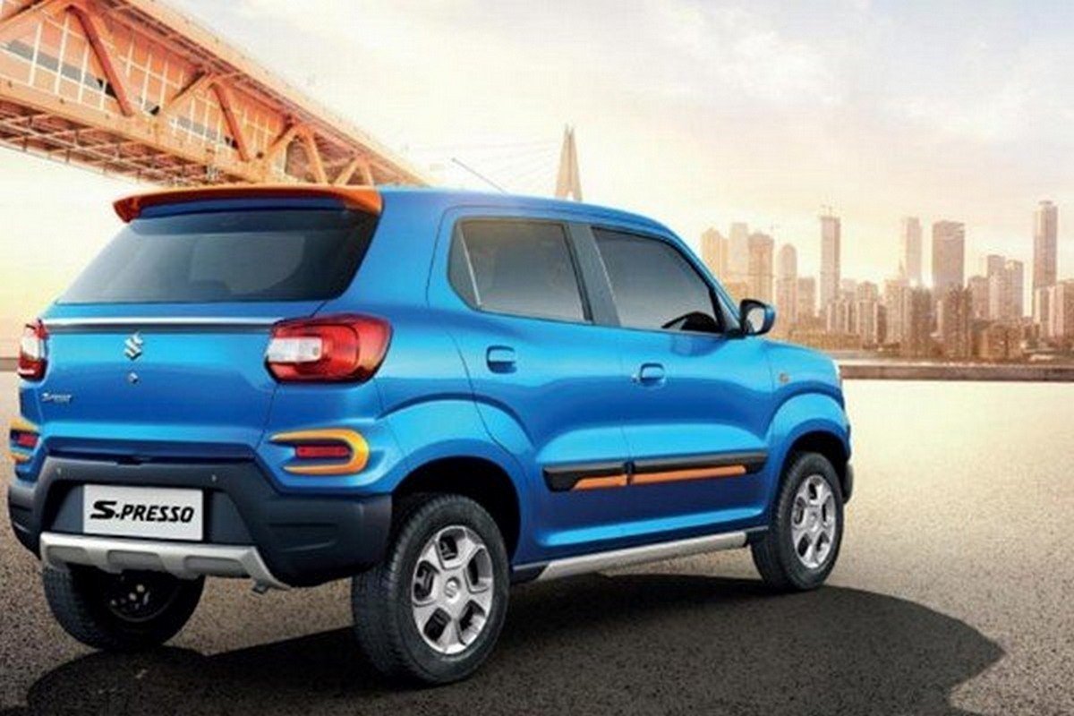 2019 maruti presso rear look