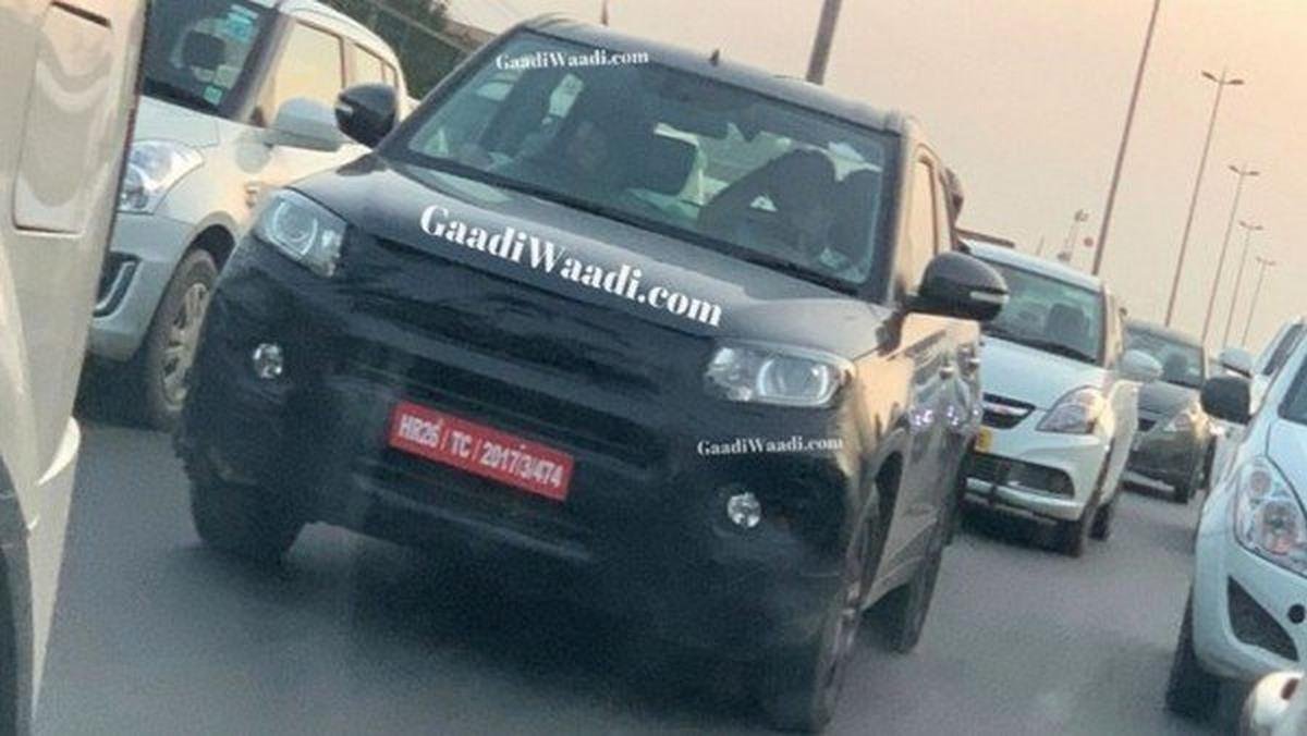 2020 maruti vitara brezza spied front angle