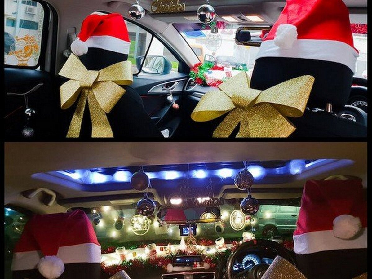 Celebrate Christmas With The Most Unique Car Decorations