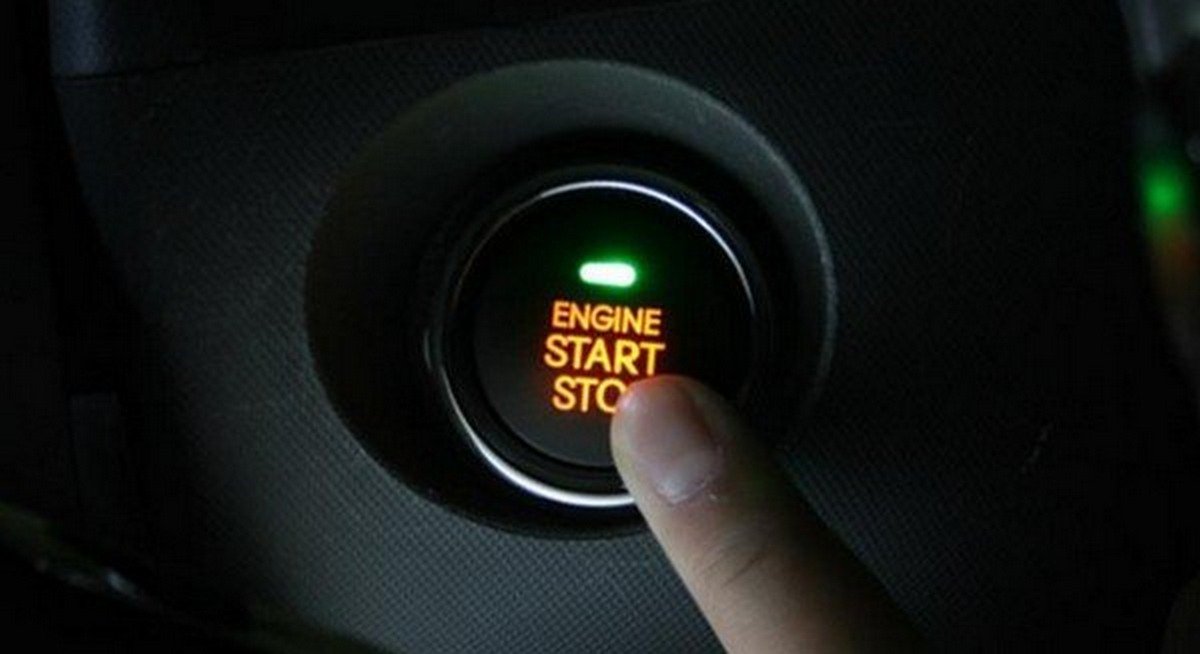 keyless start stop push button