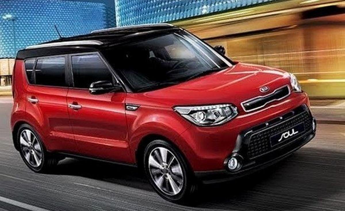 2019 Kia Soul red colour running