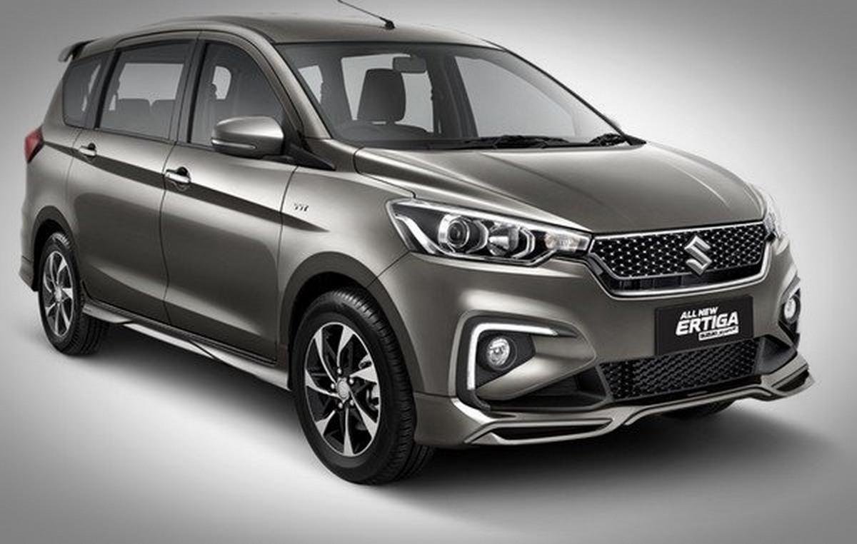 Suzuki Ertiga Suzuki Sport grey angular