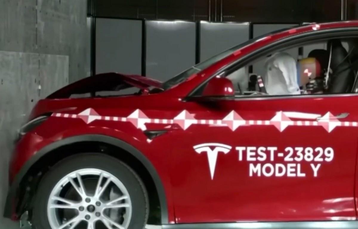 2021 Tesla Model Y Receives 5 Star Rating At Nhtsa Crash Test