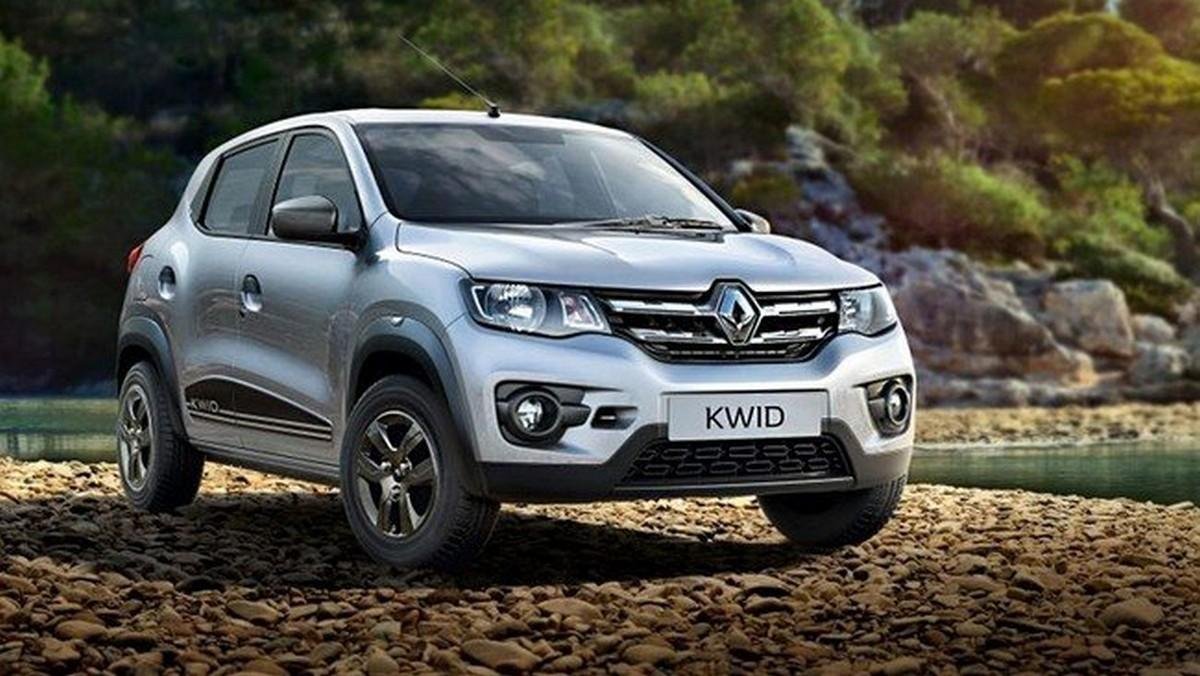 renault-kwid three quarter front 