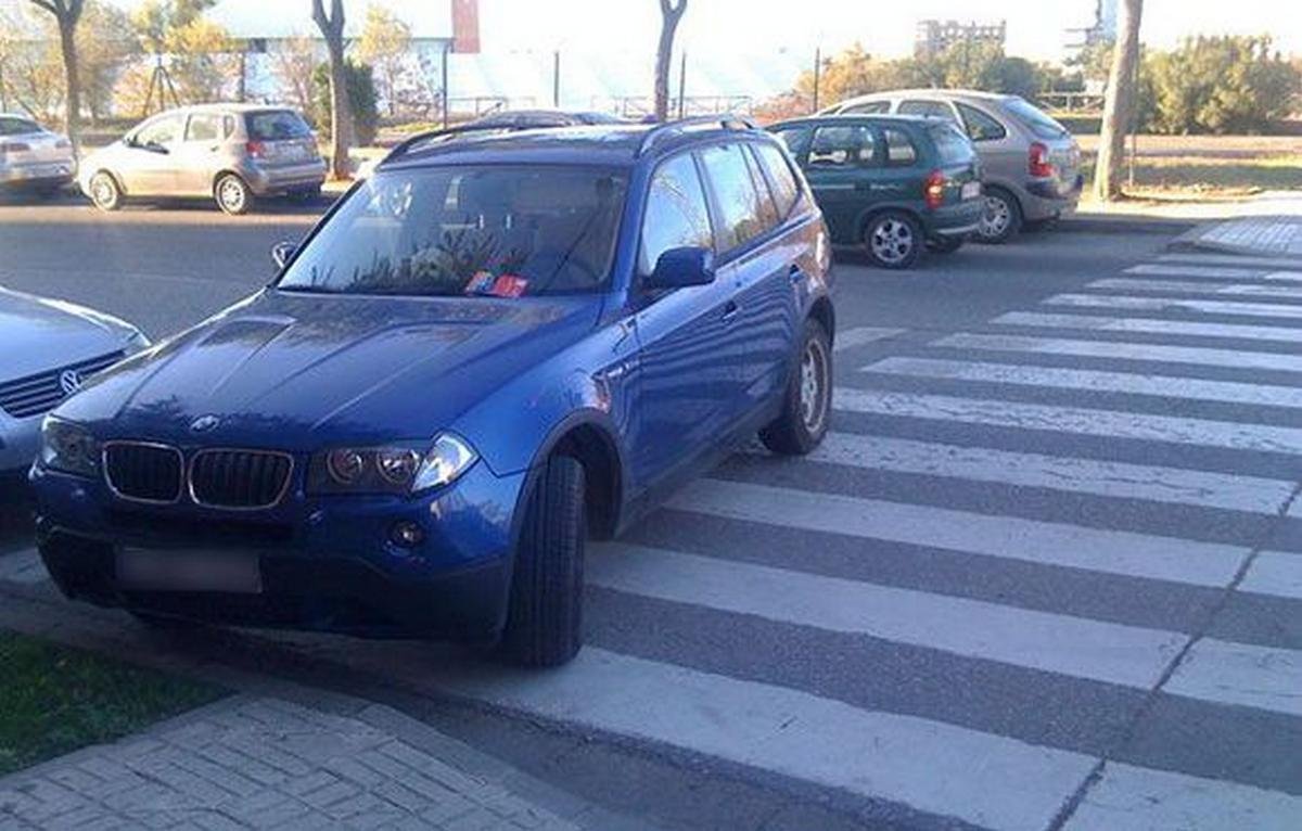 bmw bad parking job