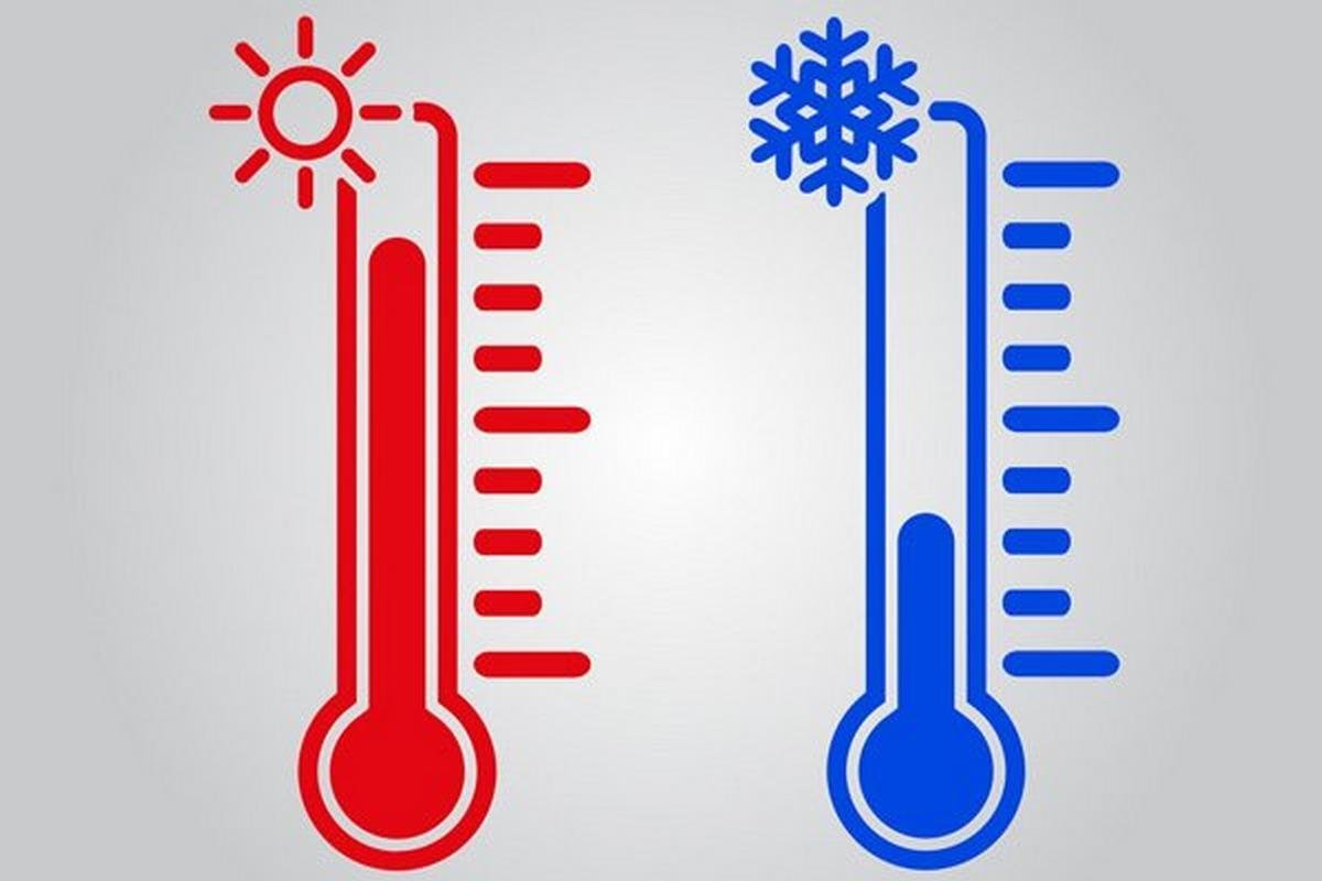 high and low temperature