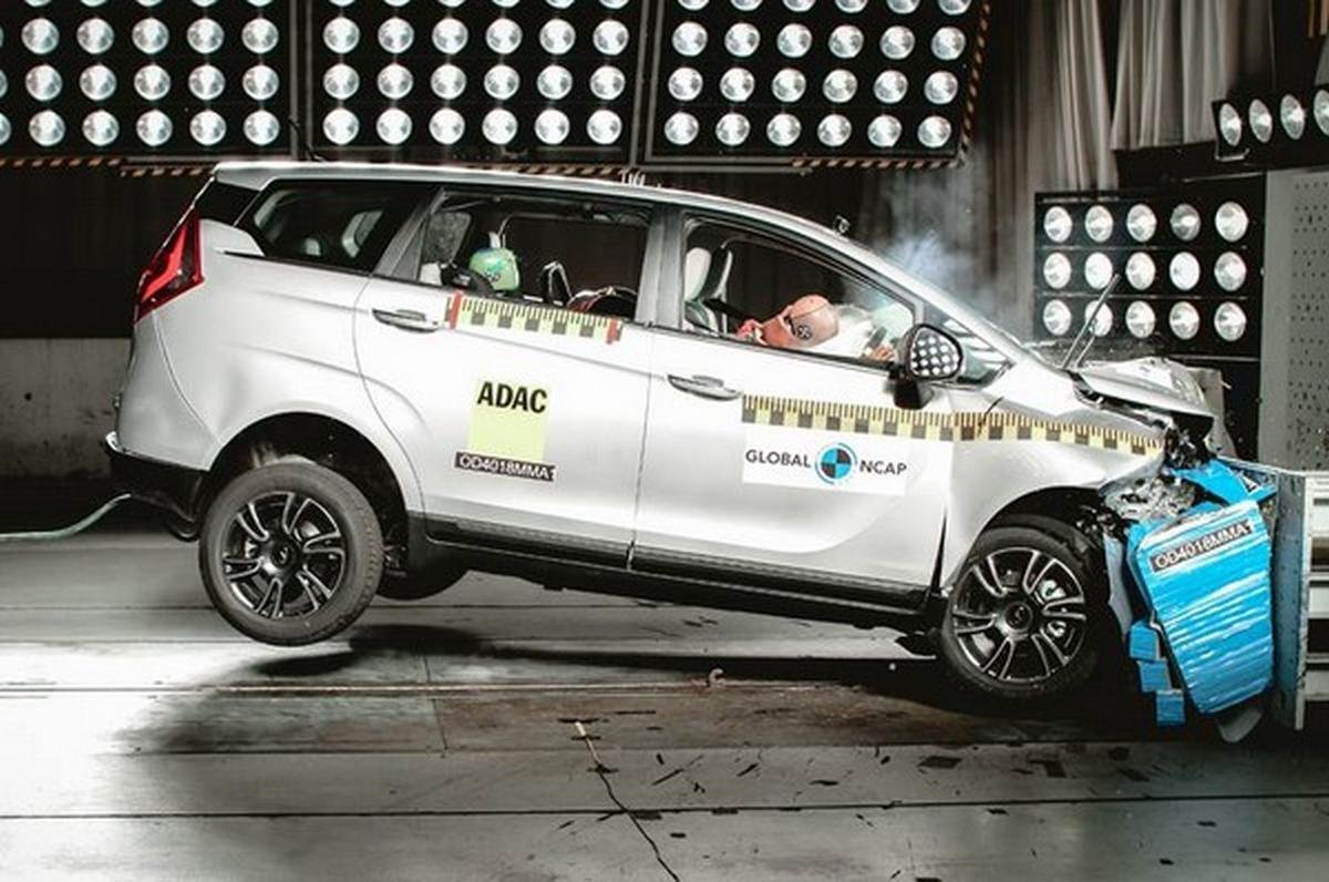 mahindra marazzo tested global ncap