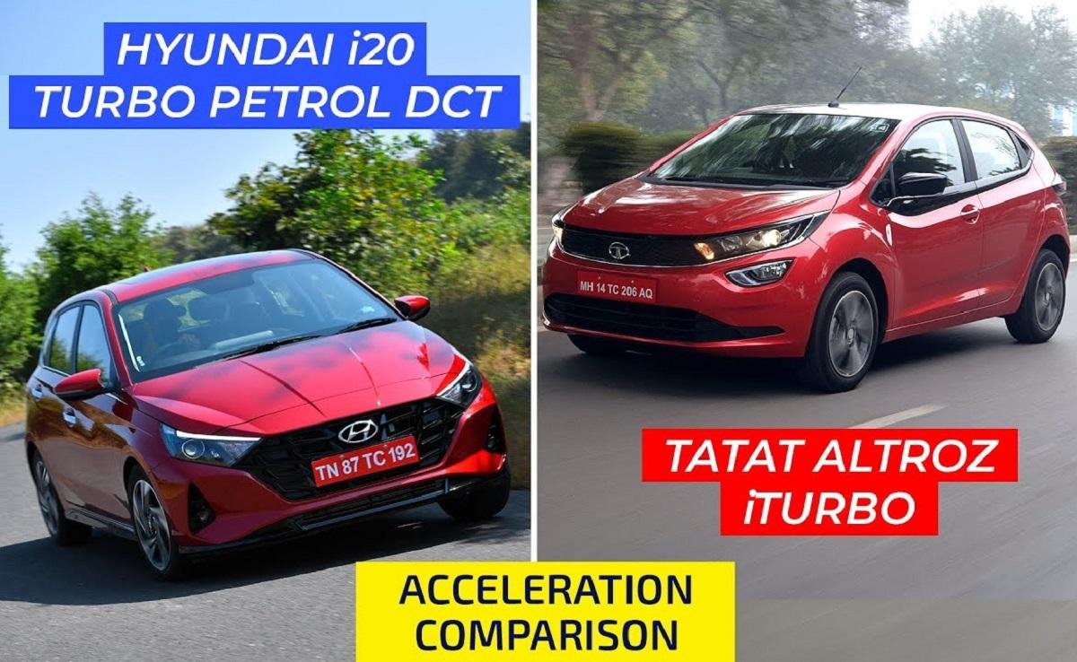Fight of ‘i’, Tata Altroz iTurbo vs Hyundai i20 Turbo-DCT – 0-100 kmph Test