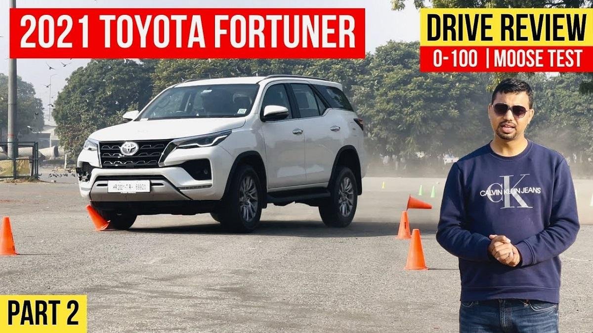 Check Out New Toyota Fortuner 4x4 in Classic MOOSE TEST
