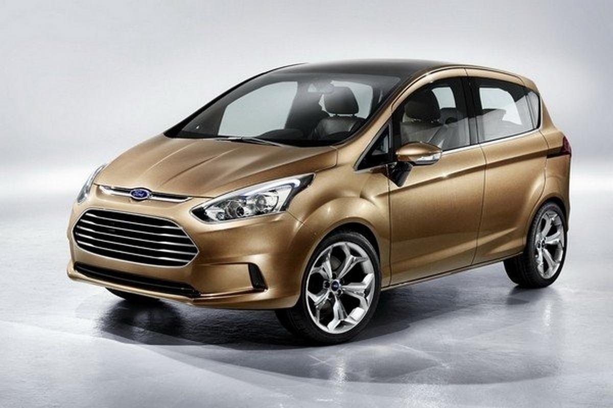 Ford B-Max brown angular right