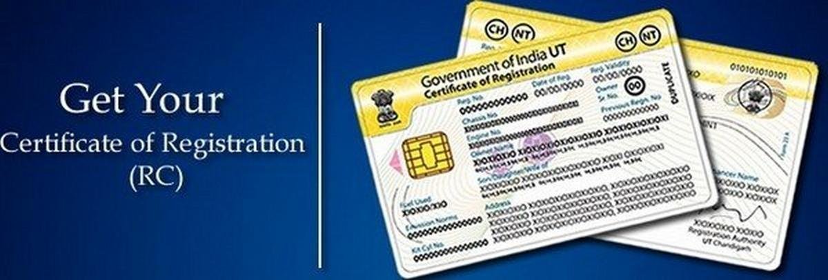 Certificate of registration in India