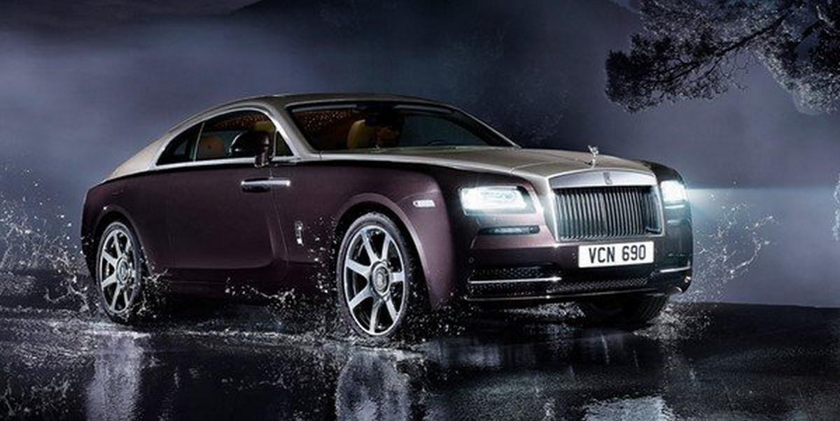 2014 Rolls Royce Wraith black left angular