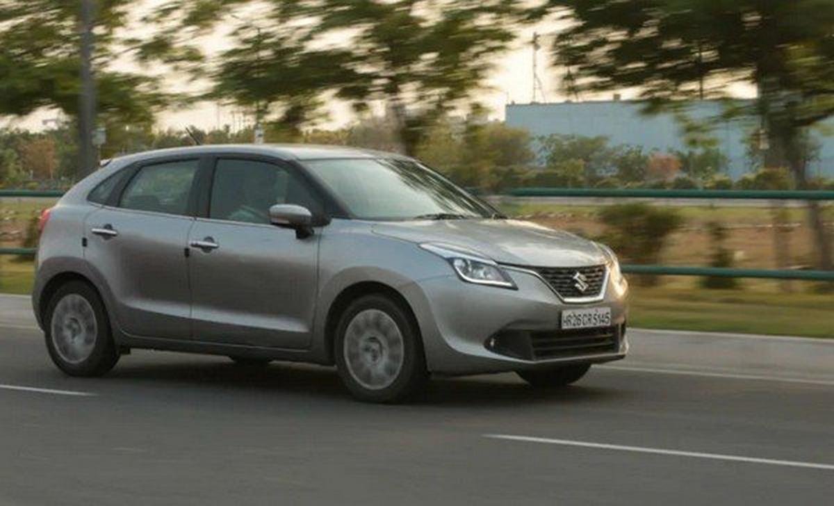 Maruti Suzuki Baleno side running