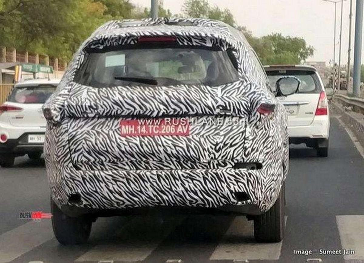 tata harrier buzzard spied india