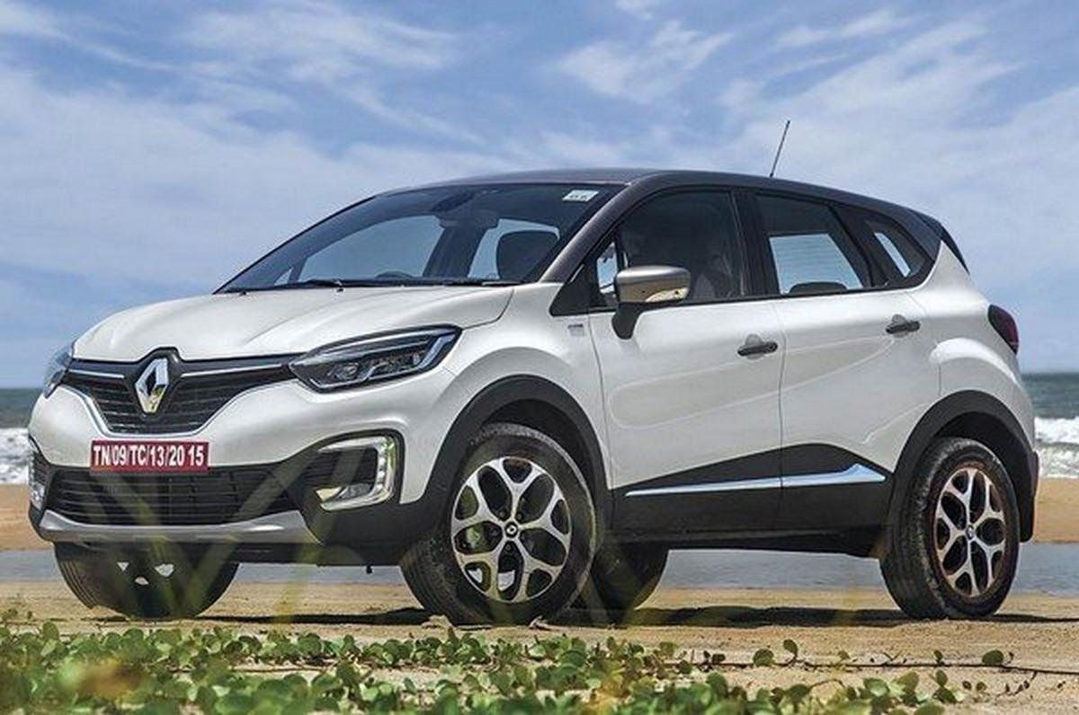 2017 renault captur white black side profile angle