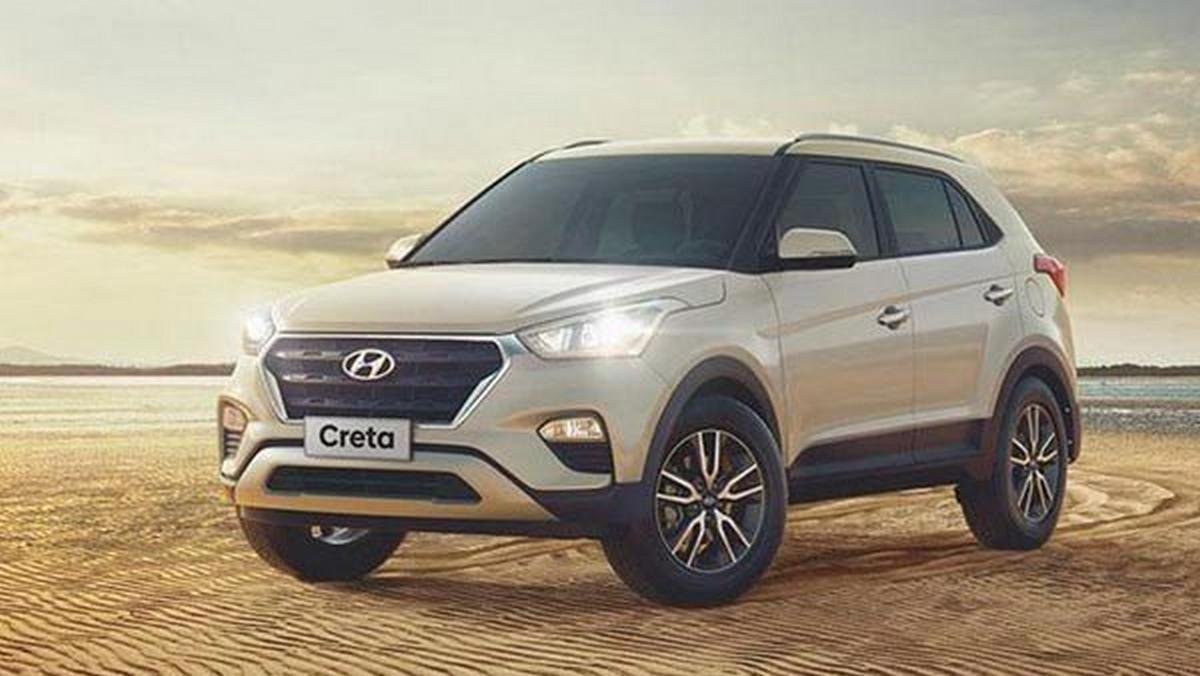 2018 Hyundai Creta facelift silver colour angular look