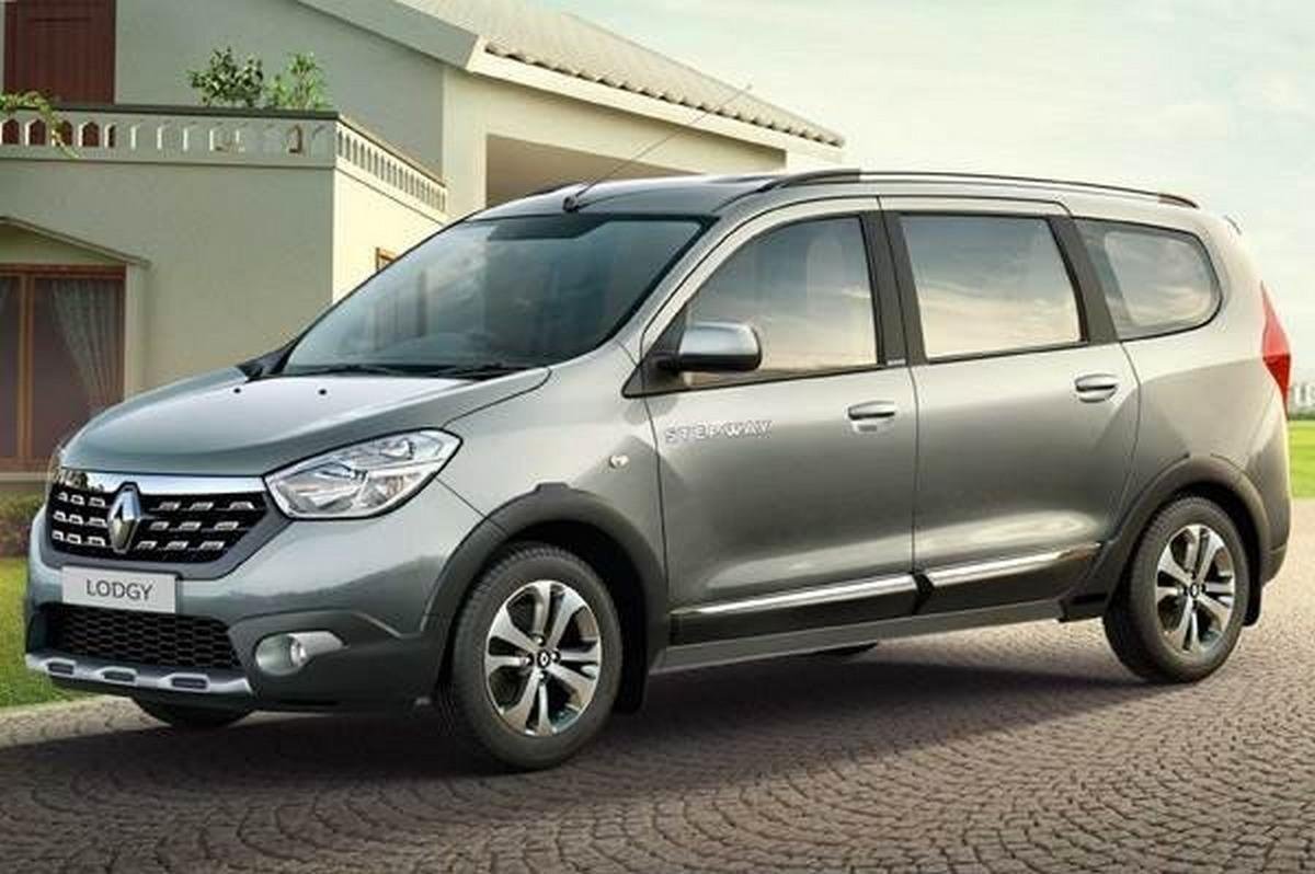 renault lodgy stepway silver side profile angle