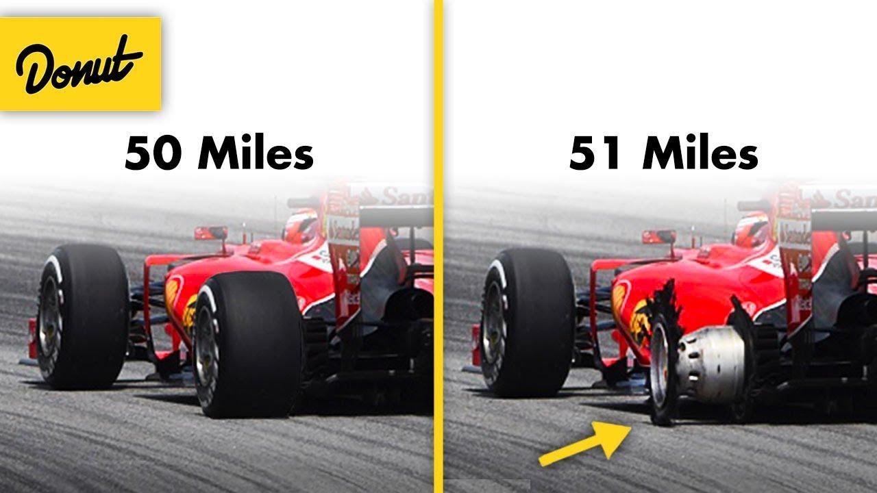 This Is Why Formula 1 Tyres Last Only For 120 Kms Instead Of 12,000 - VIDEO