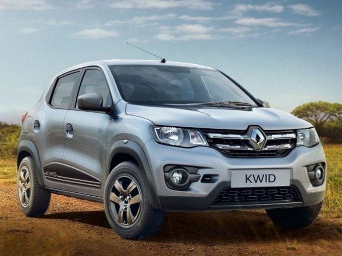 2019 Renault Kwid silver angular left