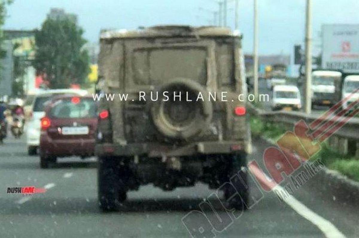 2020 force gurkha rear spied