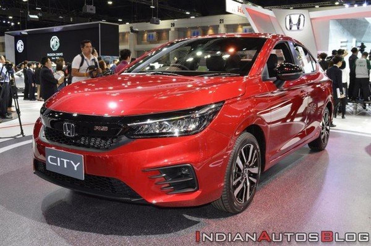 2020 thai-spec honda city rs red front angle