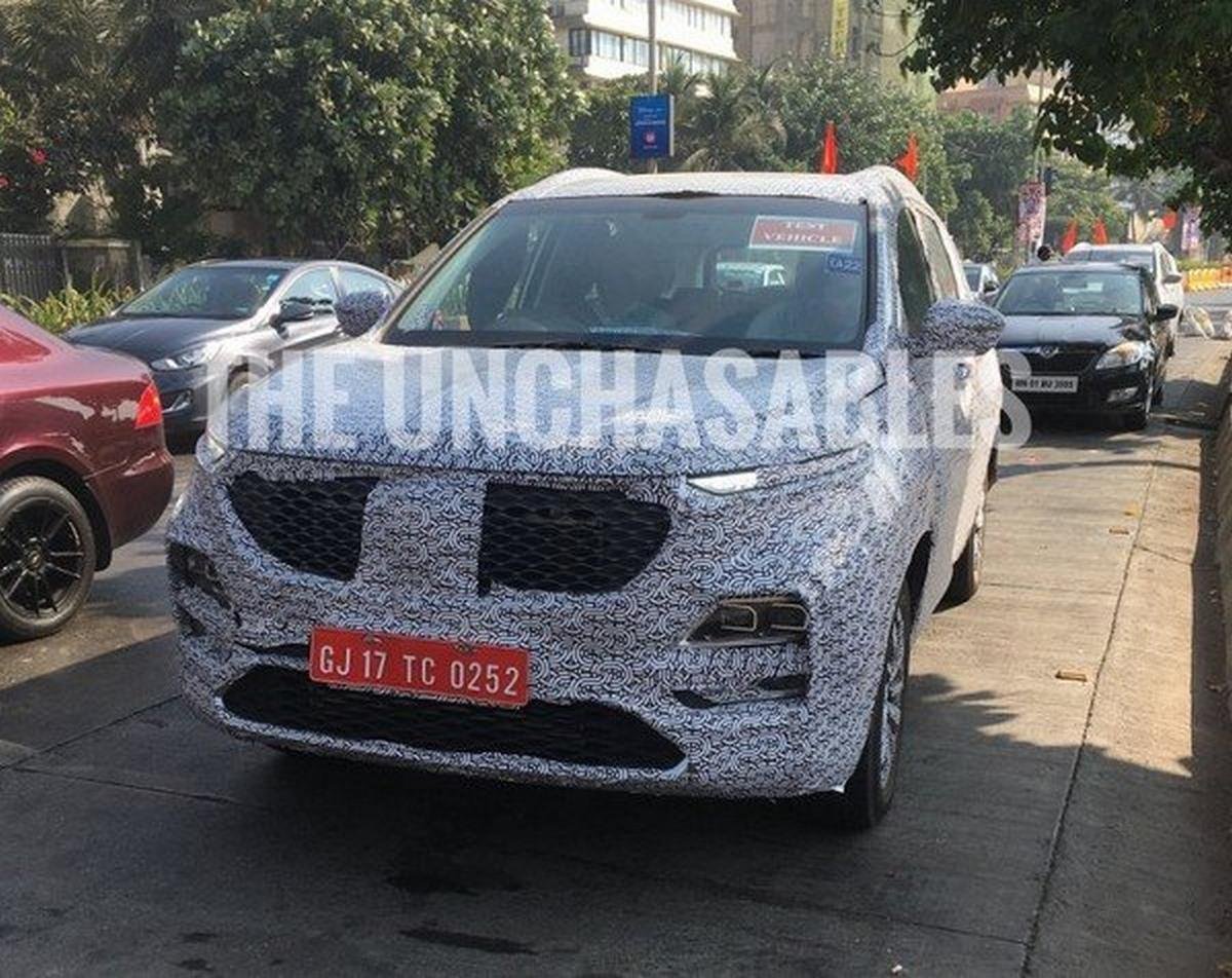 2019 MG Hector spy shot