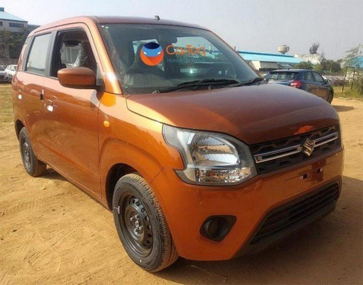 2019 Maruti Suzuki WagonR, Orange, Front View