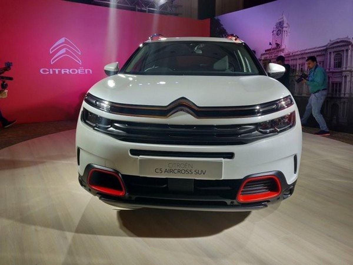 citroen c5 aircross front india