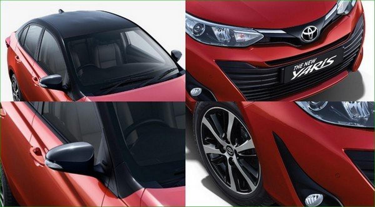 updated toyota yaris features
