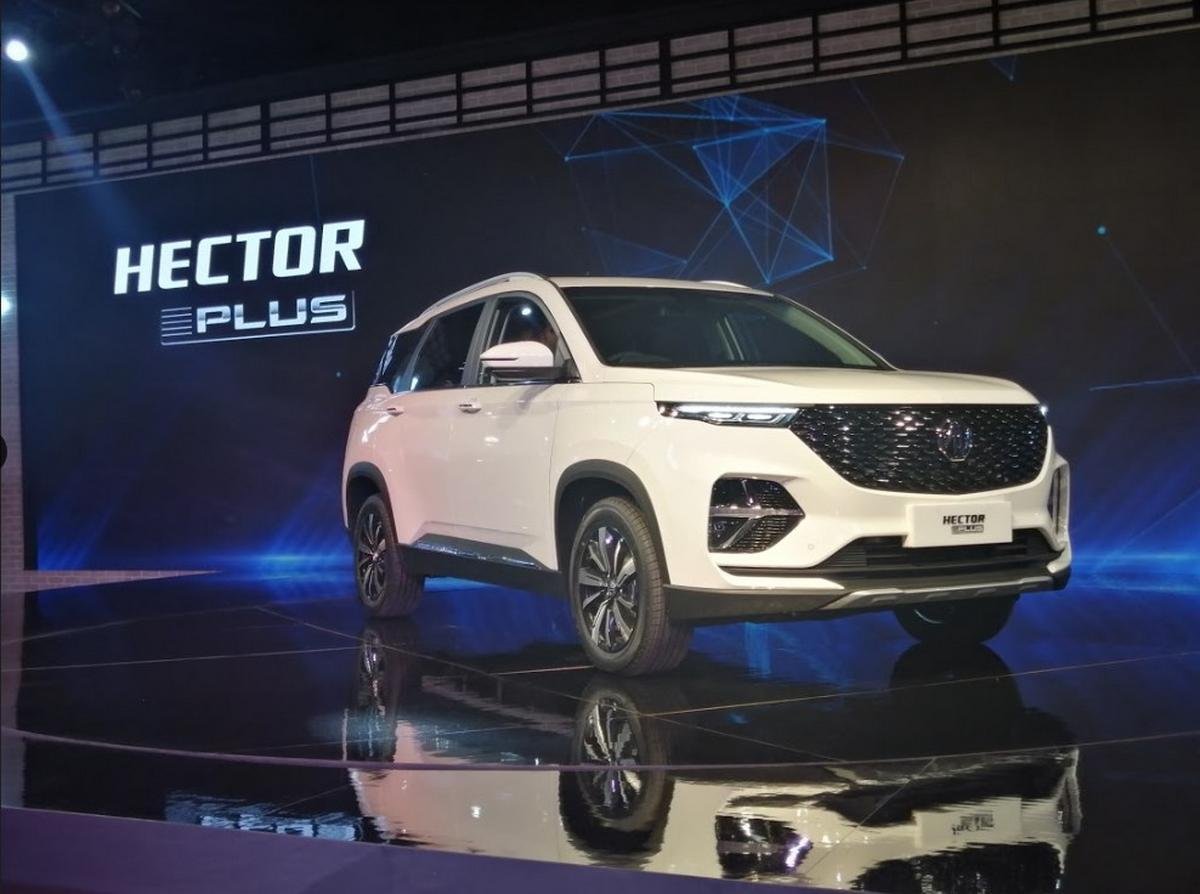 MG Hector Plus Revealed at Auto Expo 2020