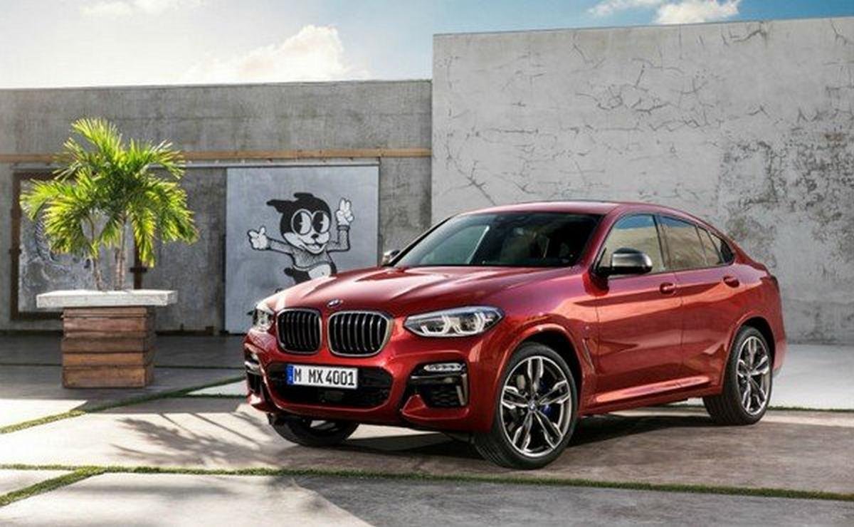 2019 BMW X4, Red Colour, Front Angular Look