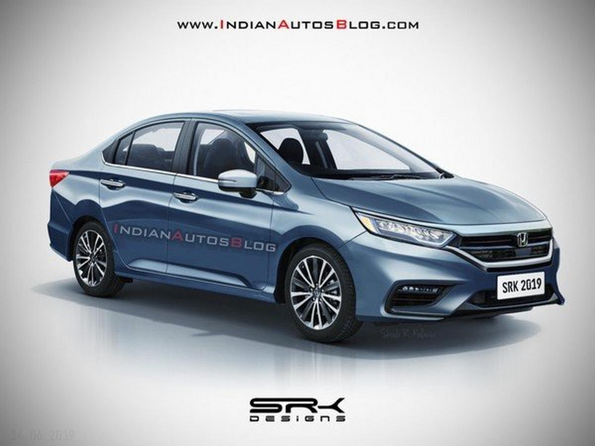 honda city 2020 front angle rendered