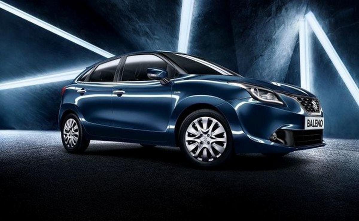 2018 Maruti Baleno, blue colour