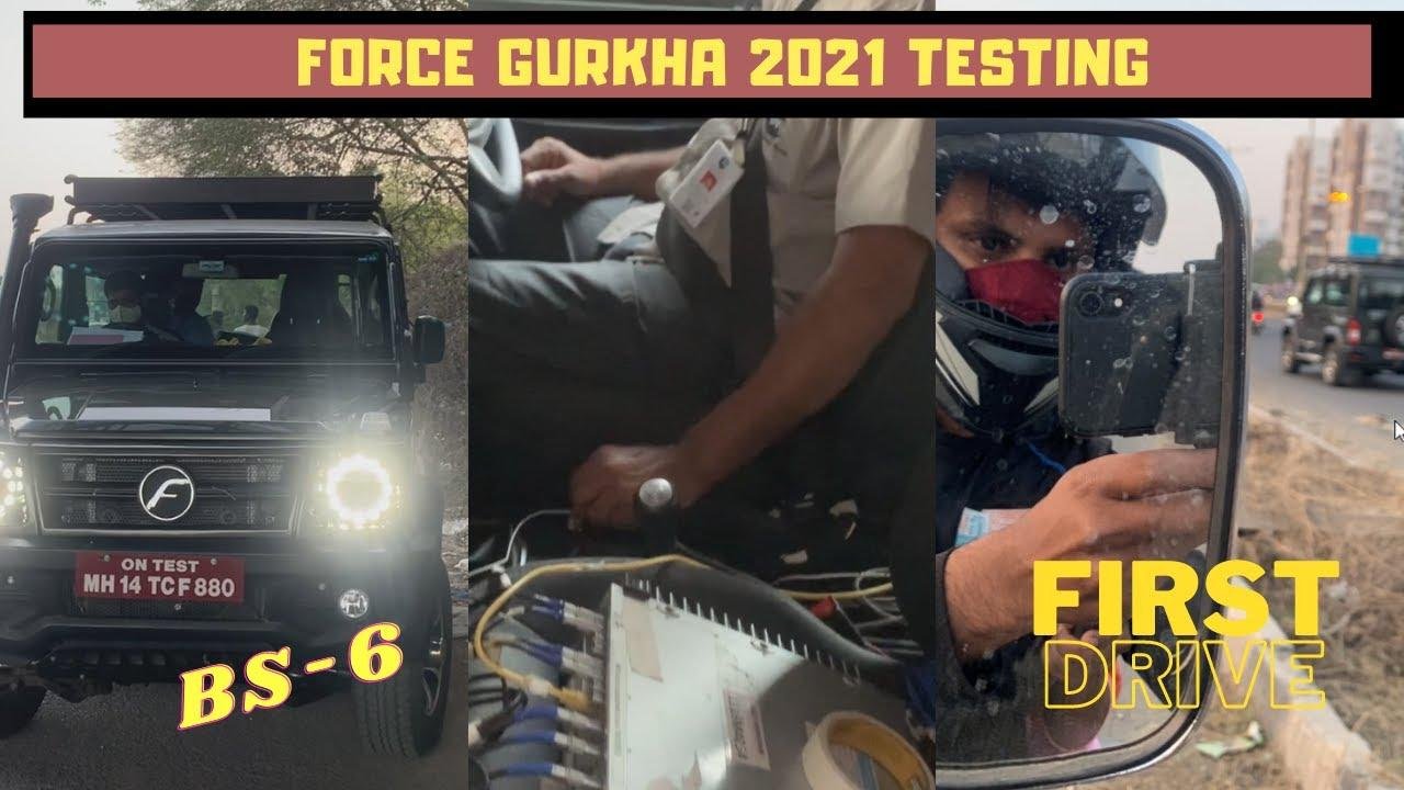 New Force Gurkha Spotted in Near-Production Guise