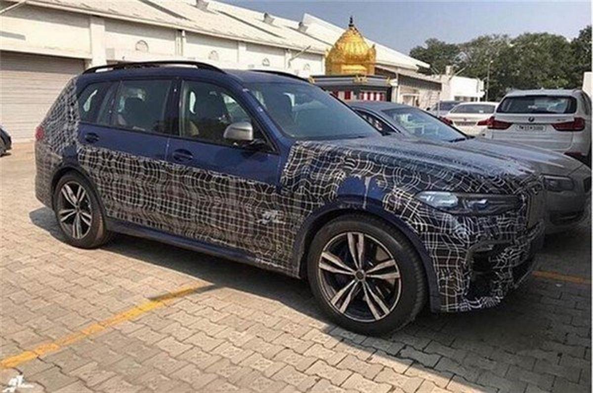 BMW X7, spied image