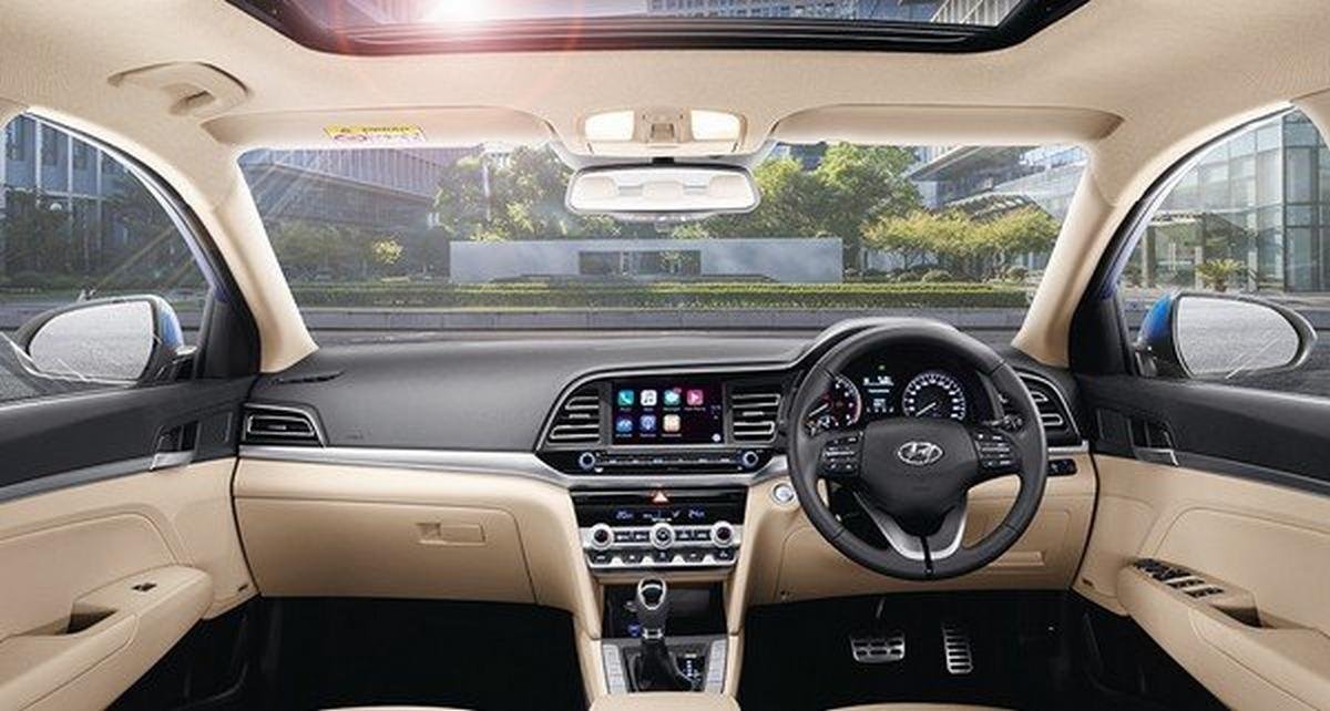 hyundai elantra facelift interior look