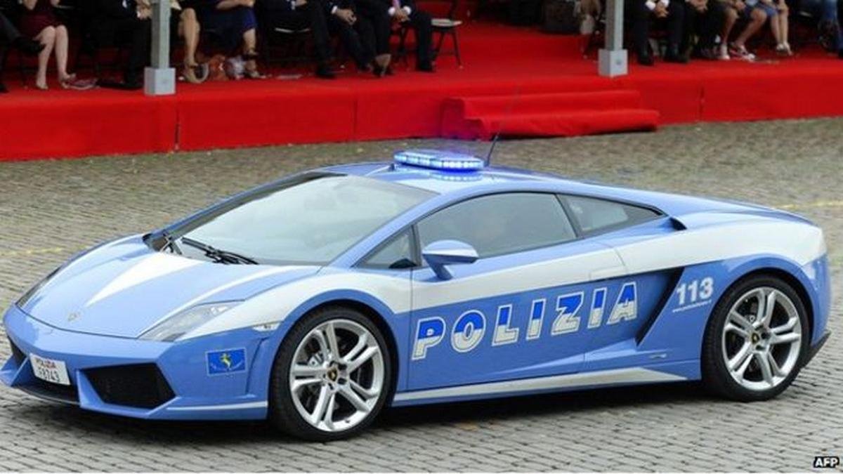 italy Huracan LP 610-4 Polizia edition police car