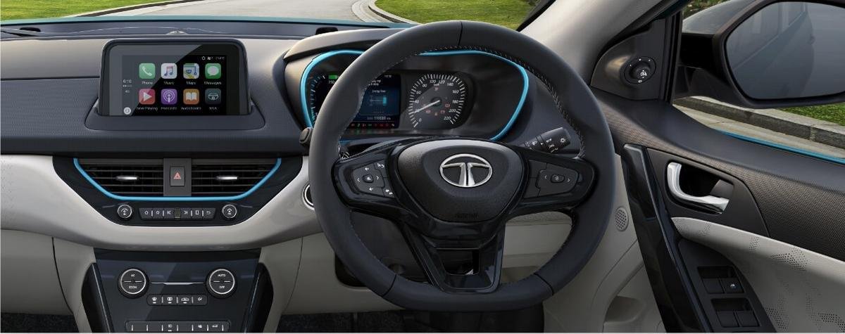 2021 Tata Nexon EV interior dashboard