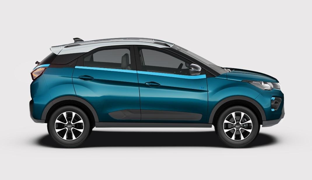 2021 Tata Nexon EVn side profile