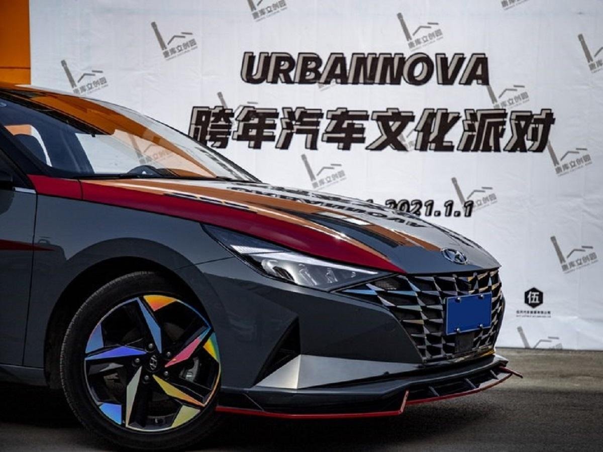 This First-ever Modified Example of 2021 Hyundai Elantra from Japan Looks Sick