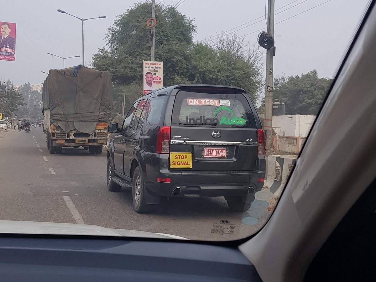 Surprise! Tata Safari Storme Spotted On Test – But Why?