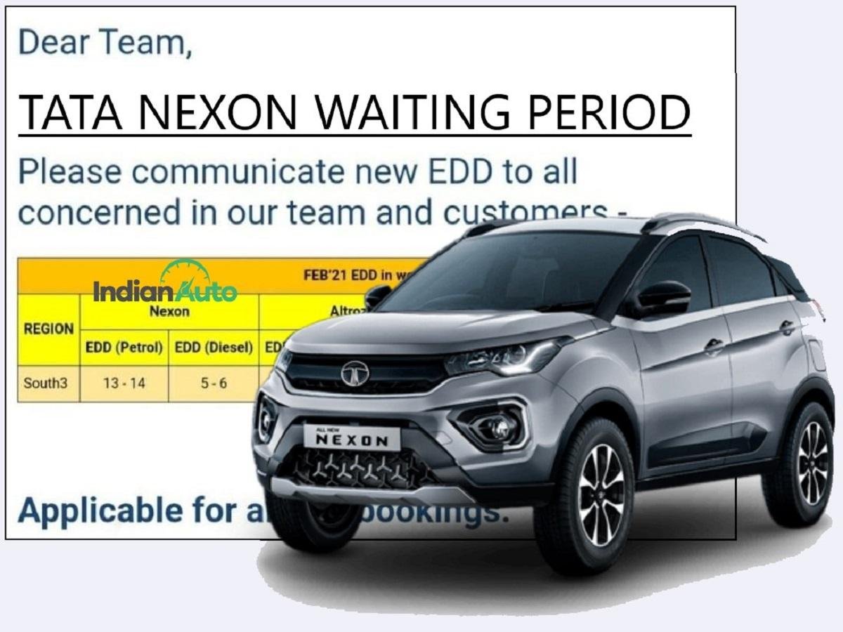 Waiting period for tata nexon deals ev