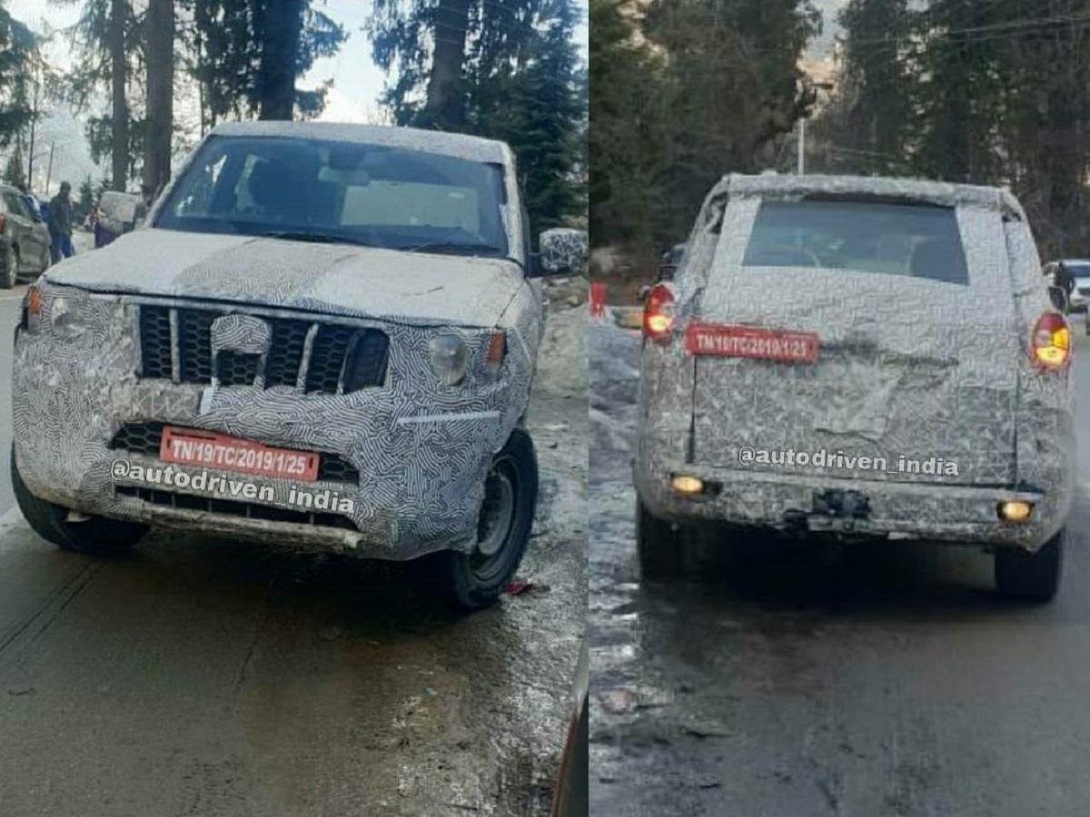 New-gen Mahindra Scorpio Spotted During High Altitude Testing