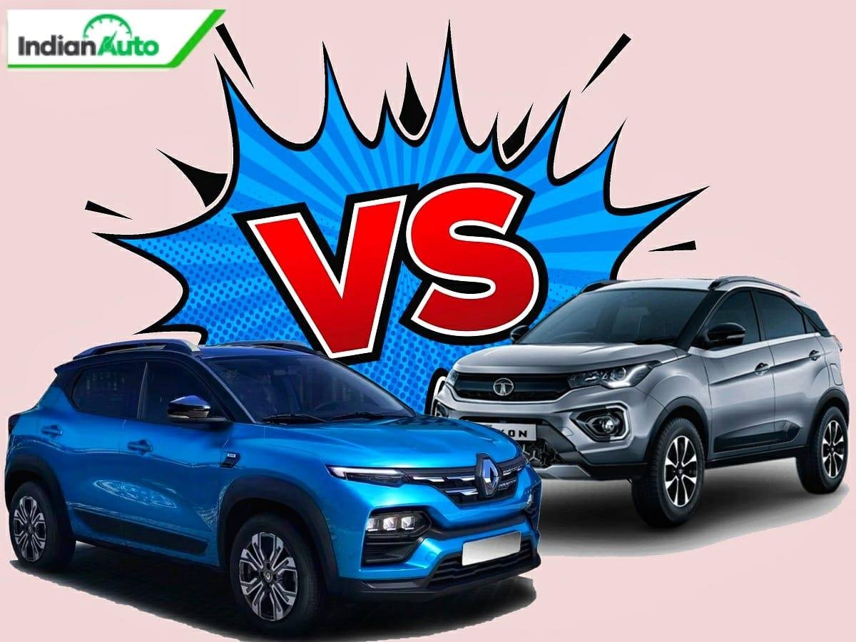 Renault Kiger vs Tata Nexon Comparison – Design, Specs, Features, Price & more