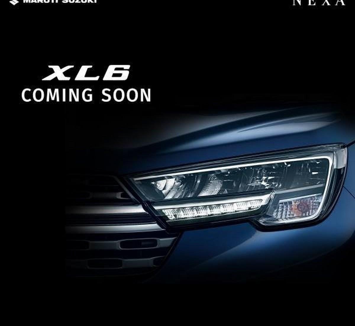 New Teaser of Maruti XL6 Details Ertiga-based Model's LED Headlamp