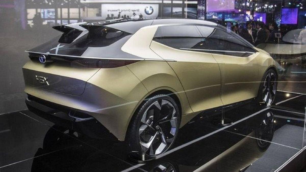 Tata 45X Concept car rear look at Auto Expo 2018