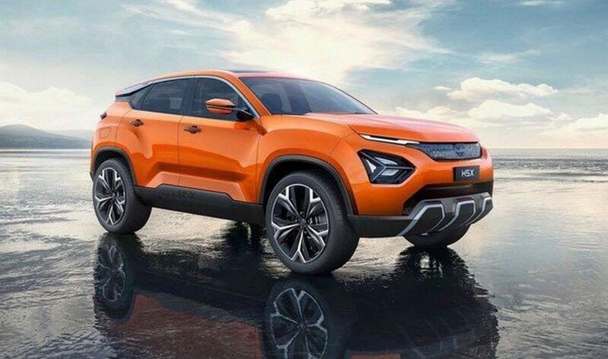 Tata Harrier H5X red color spotted being tested