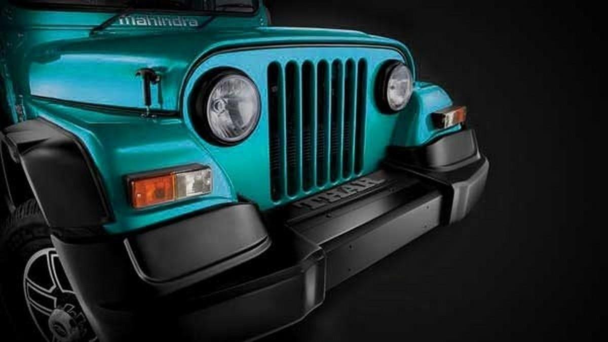 mahindra thar Special Edition new color front bumper