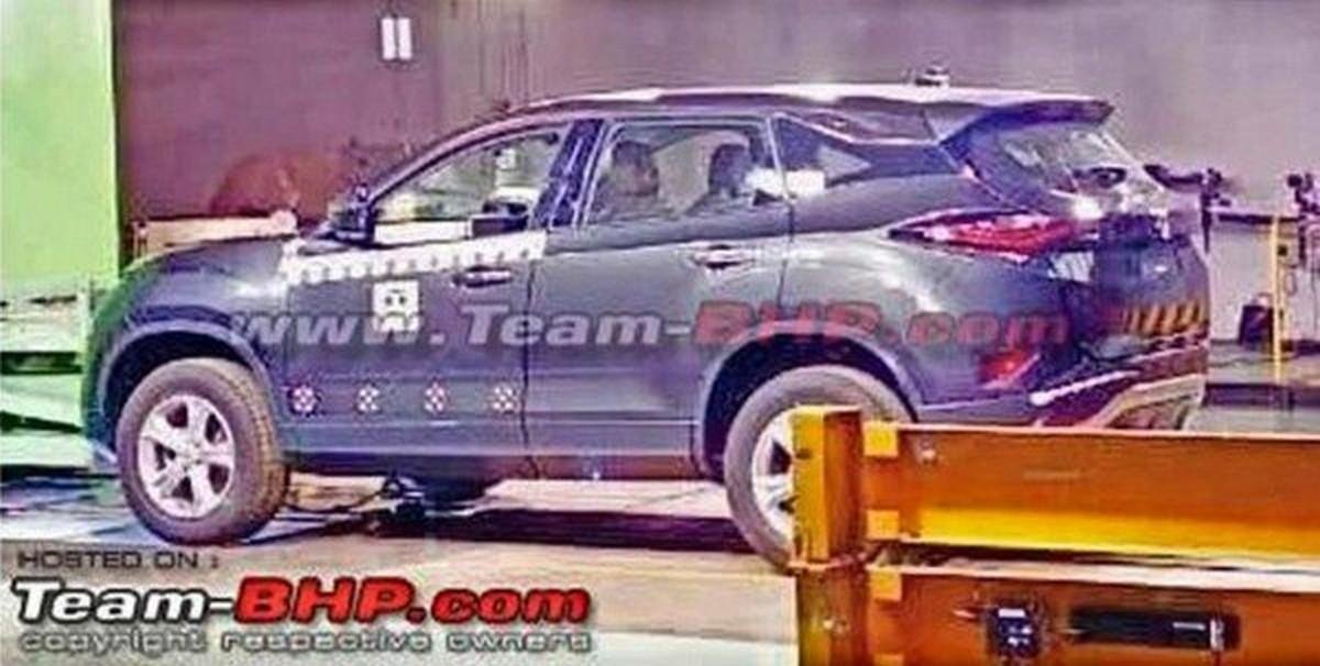 Prodution-spec Tata Harrier 